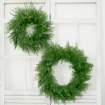 Christmas wreath green