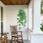 Artificial plant wall hanging