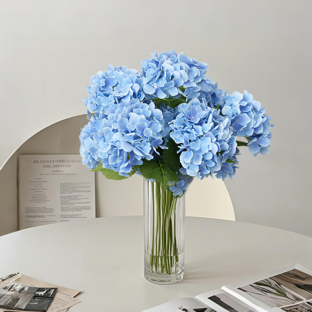 Simulation film hydrangea