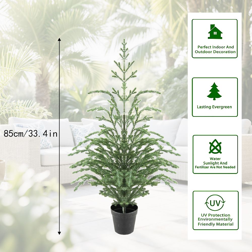 Artificial Pine Needle Christmas Trees