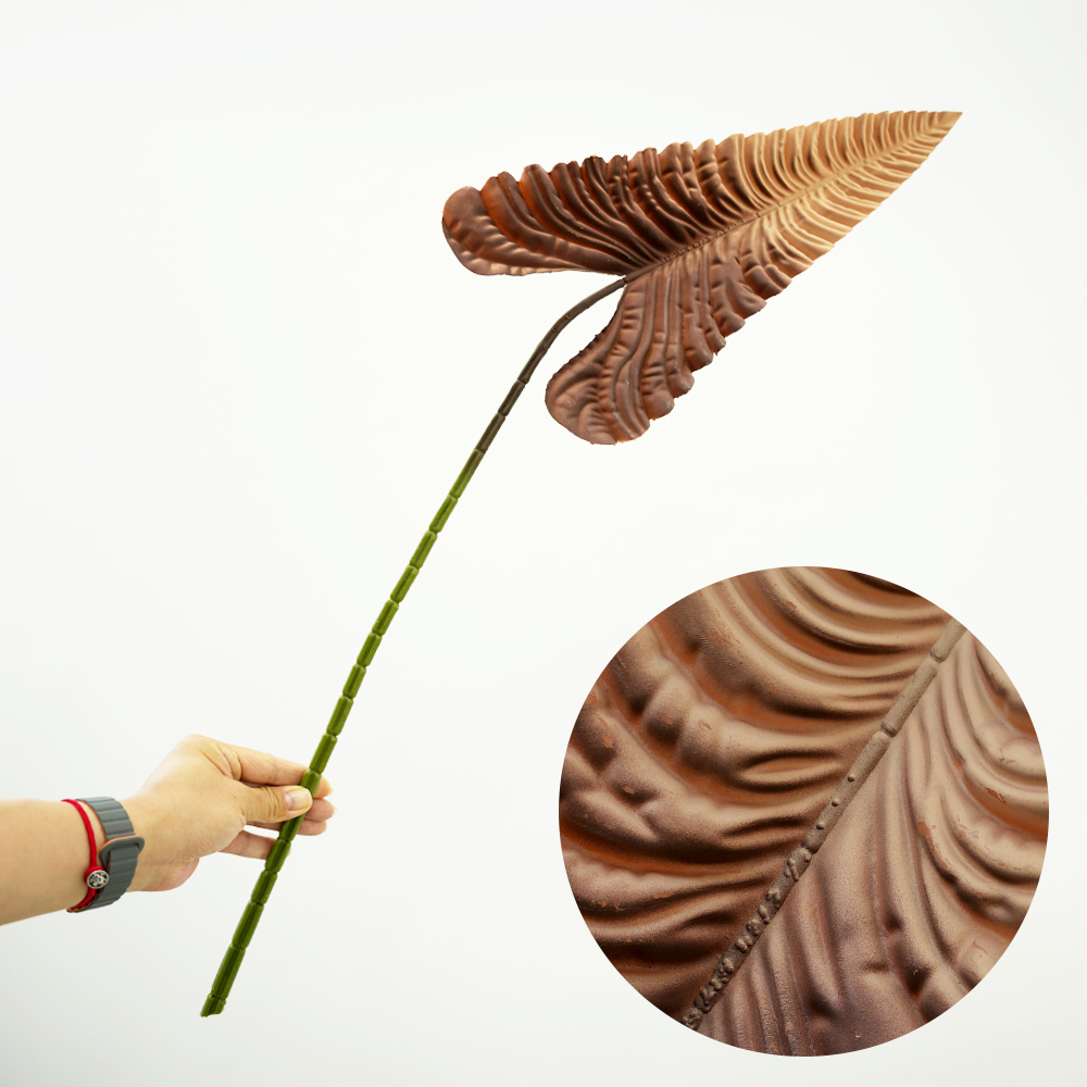 Artificial tropical banana leaf