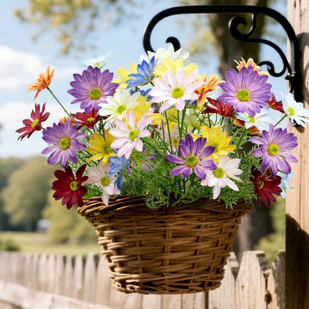 9 Artificial Aster Daisy