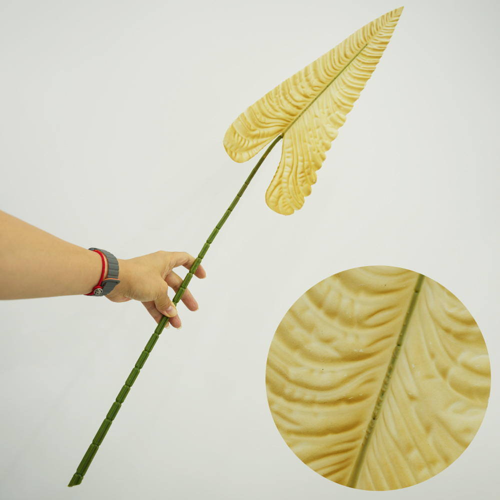 Artificial tropical banana leaf