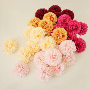 Artificial fragrant flower head