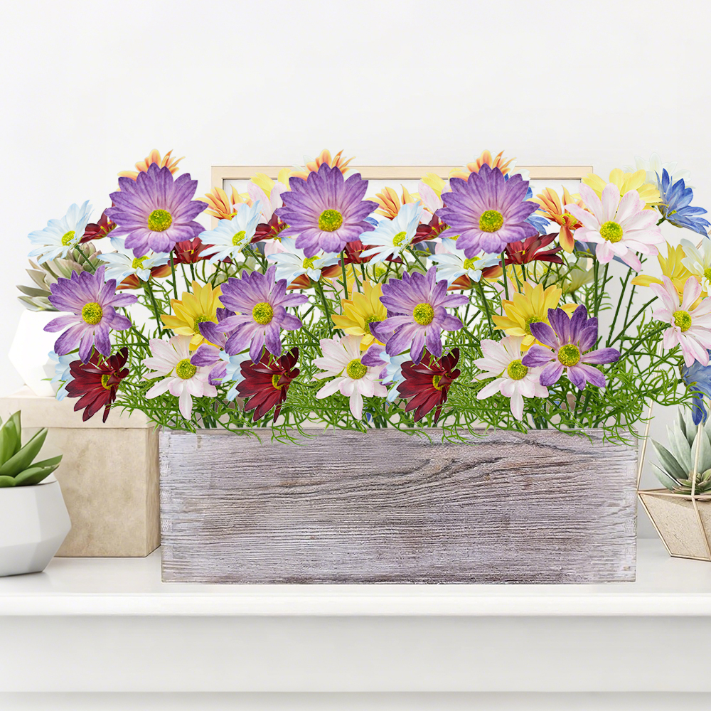 9 Artificial Aster Daisy