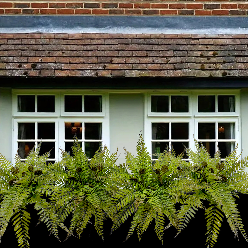 7 Artificial Fern Leaf