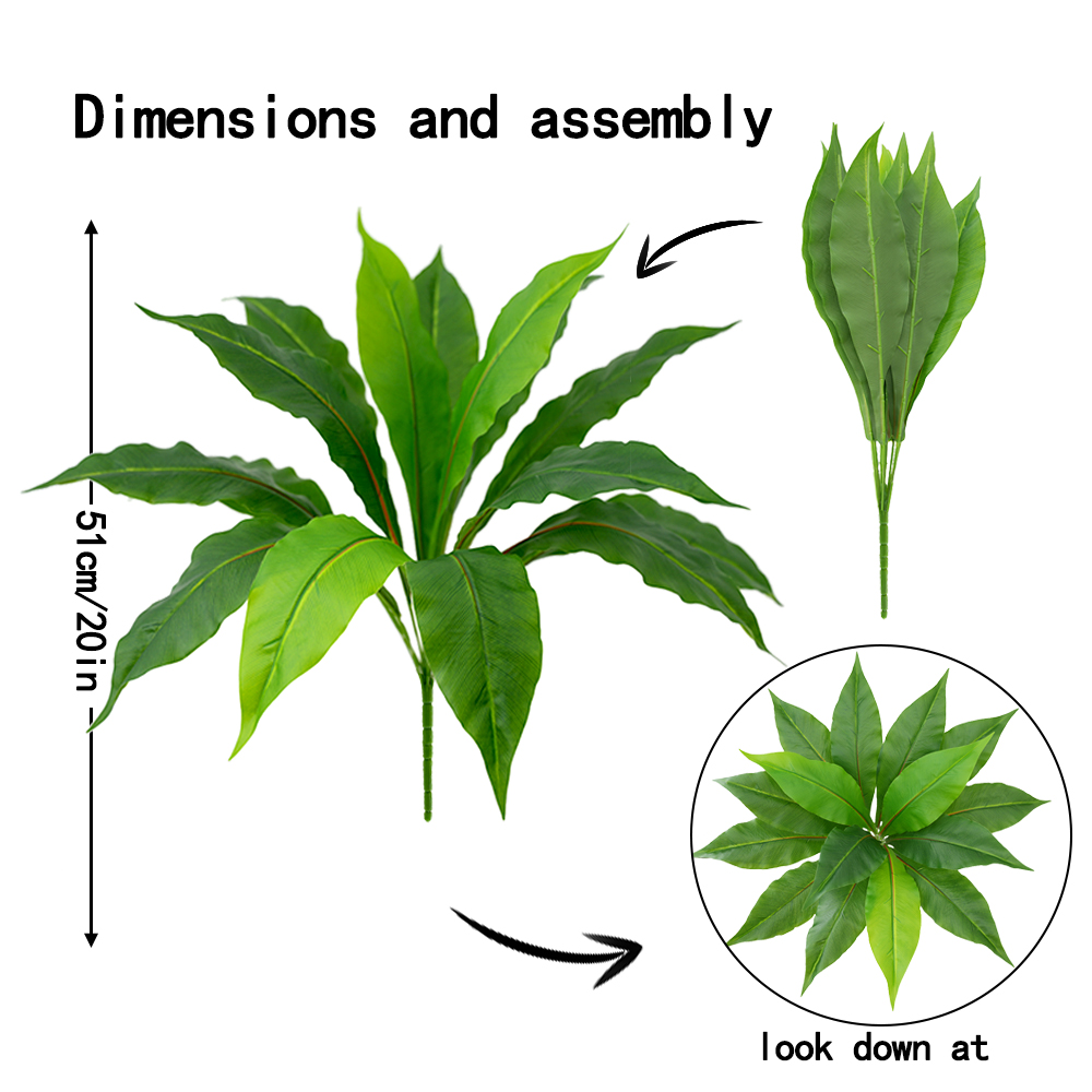 Simulation of green plant Brazilian wood