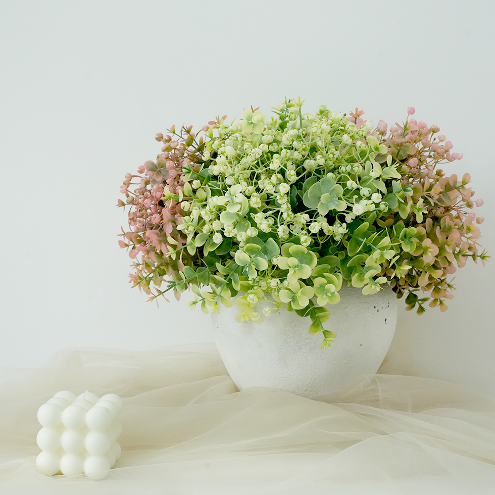 Artificial trees plastic eucalyptus