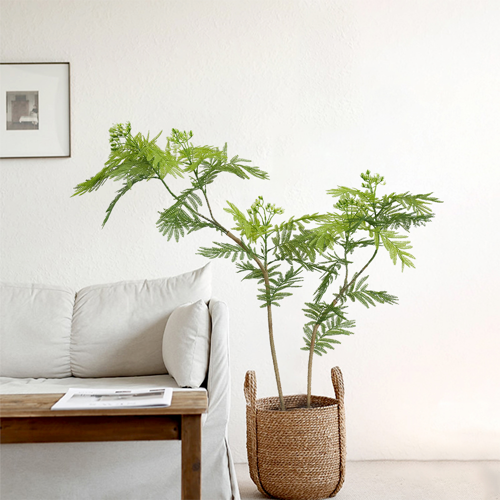 2 Artificial double-leaf banyan