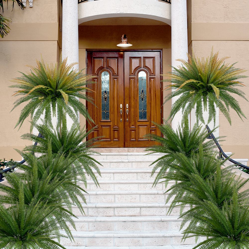 Artificial fern home