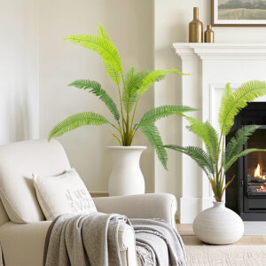 Artificial fern feather tricolor