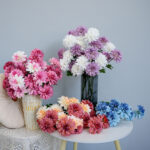 Artificial dahlia flower