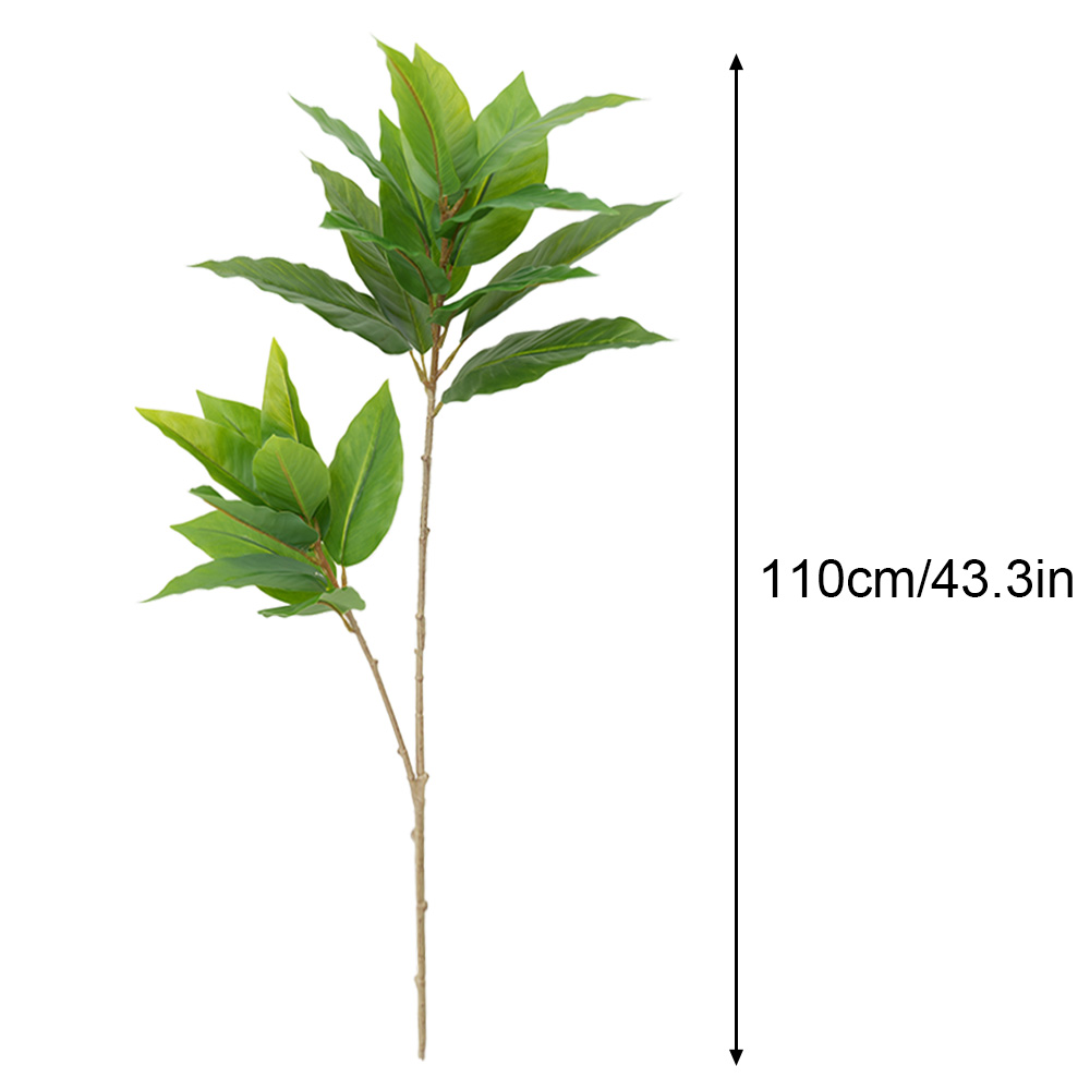 Simulated magnolia leaves, banyan leaves