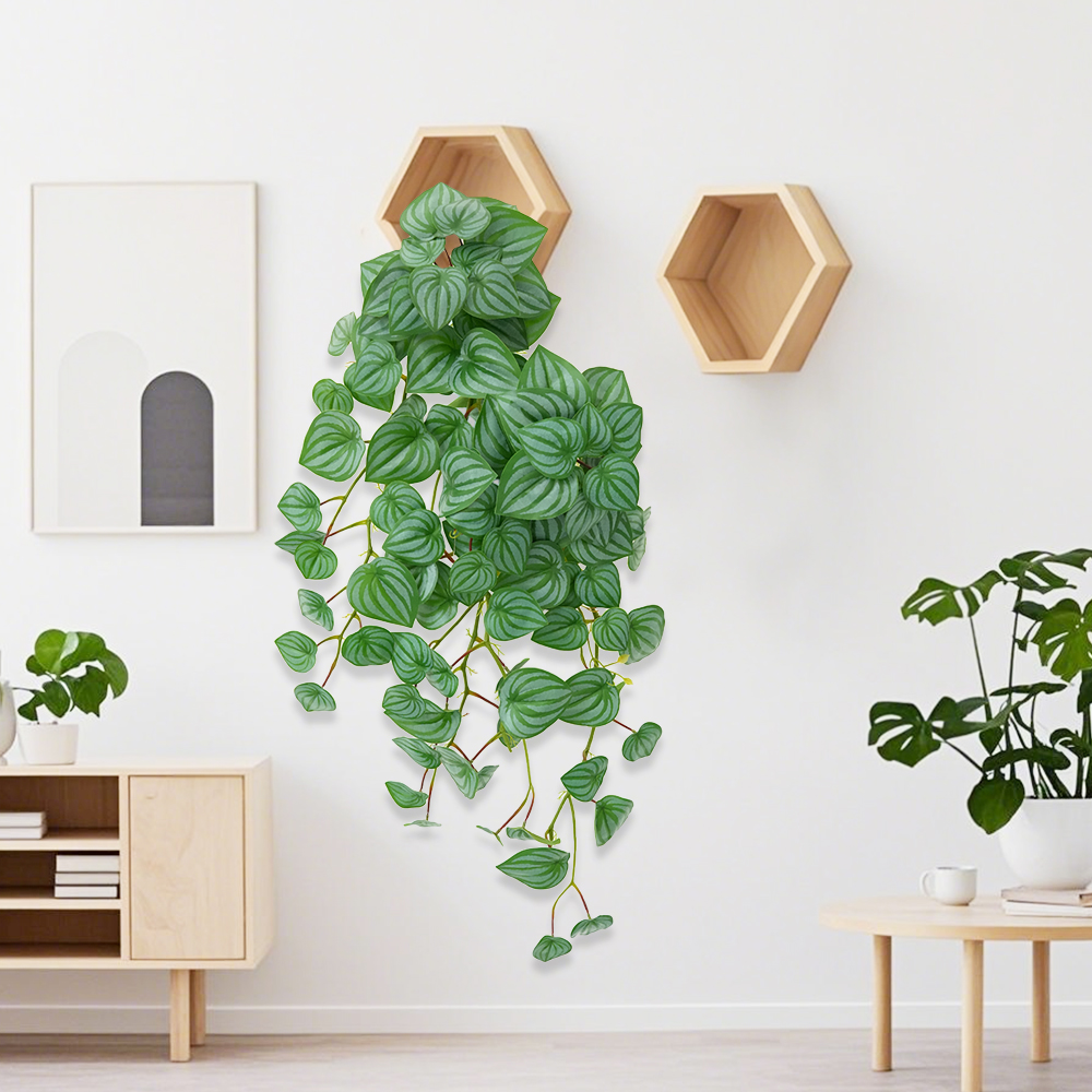 Artificial plant wall hanging