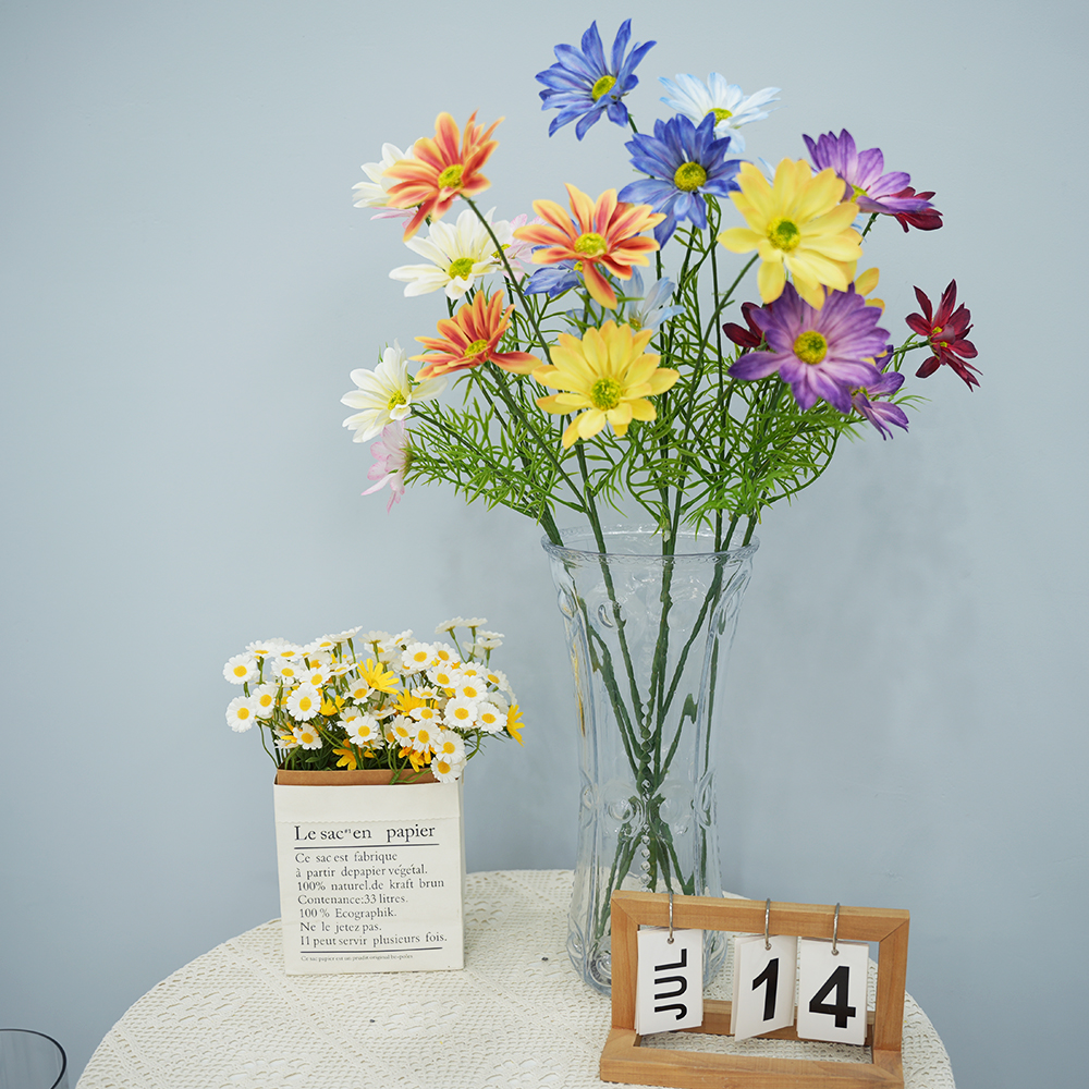 9 Artificial Aster Daisy
