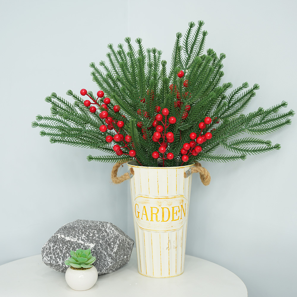 1 Artificial Norfolk Pine Branches