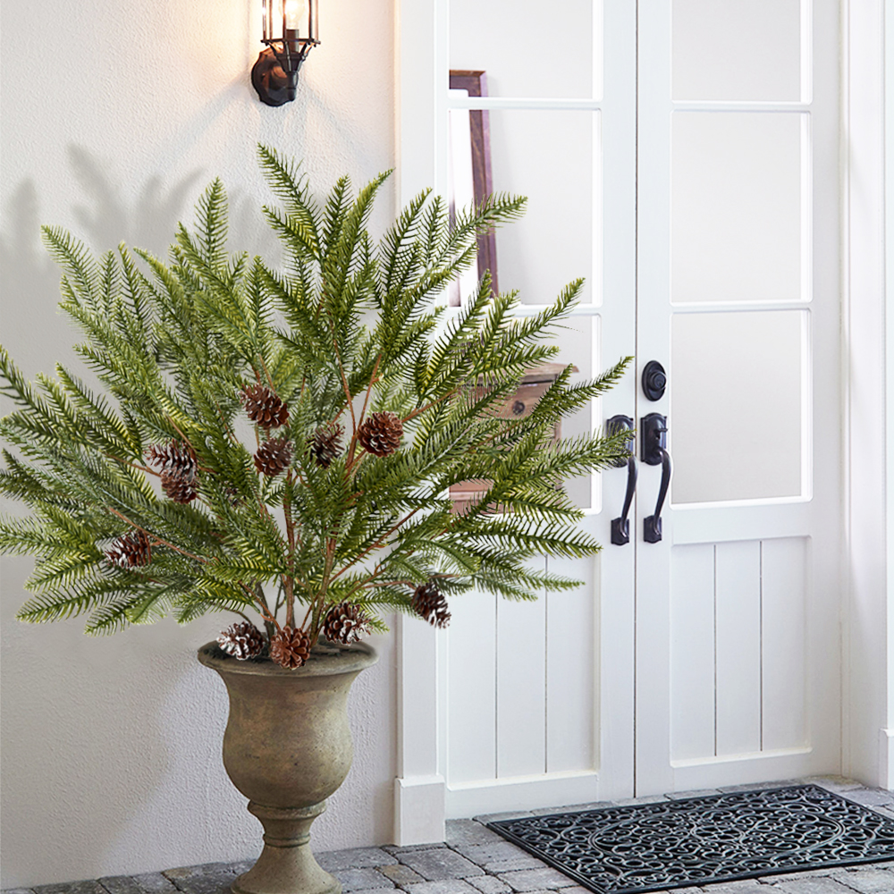 12 Artificial Pine Needles Branch