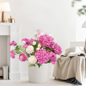 Simulation film hydrangea