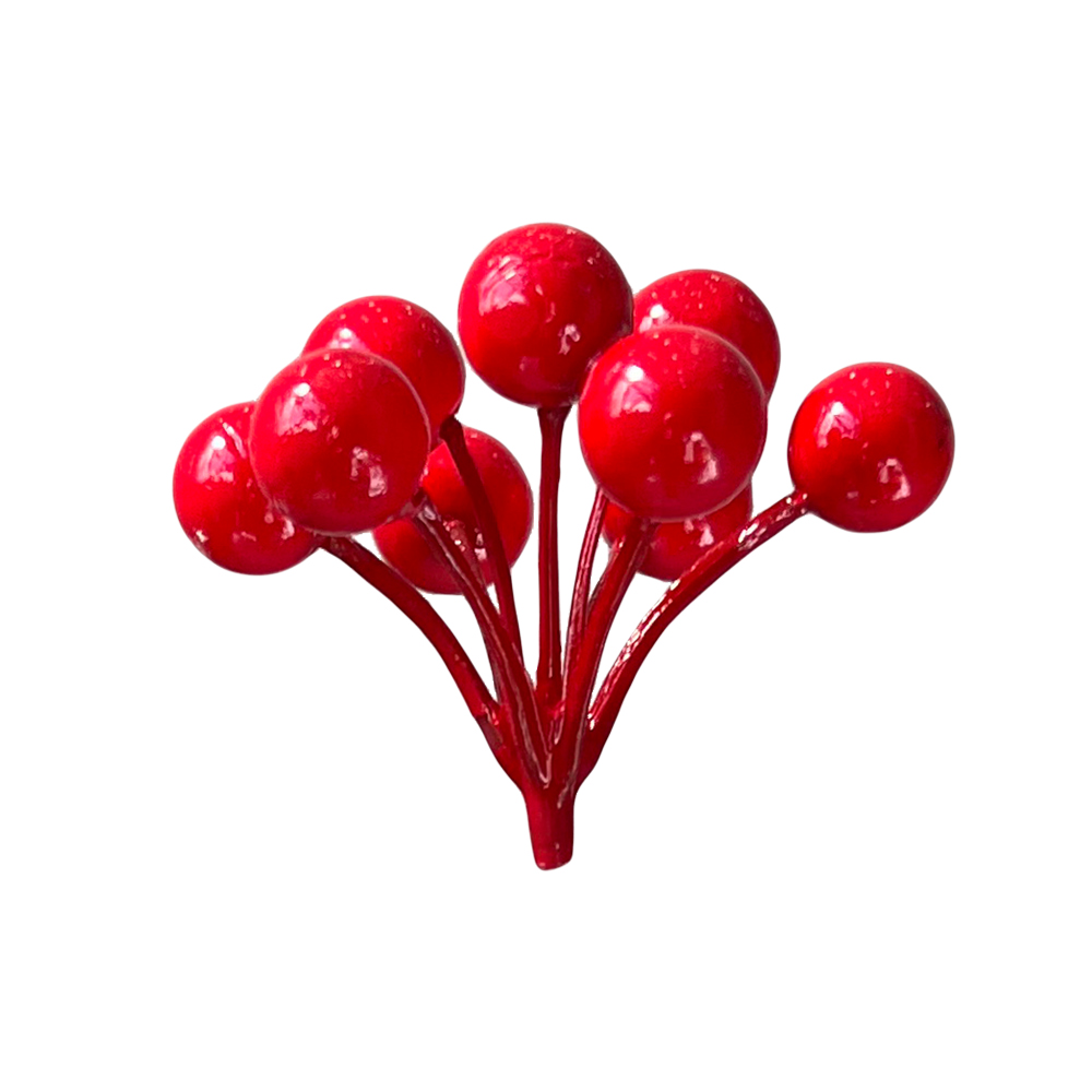 Simulated red fruit