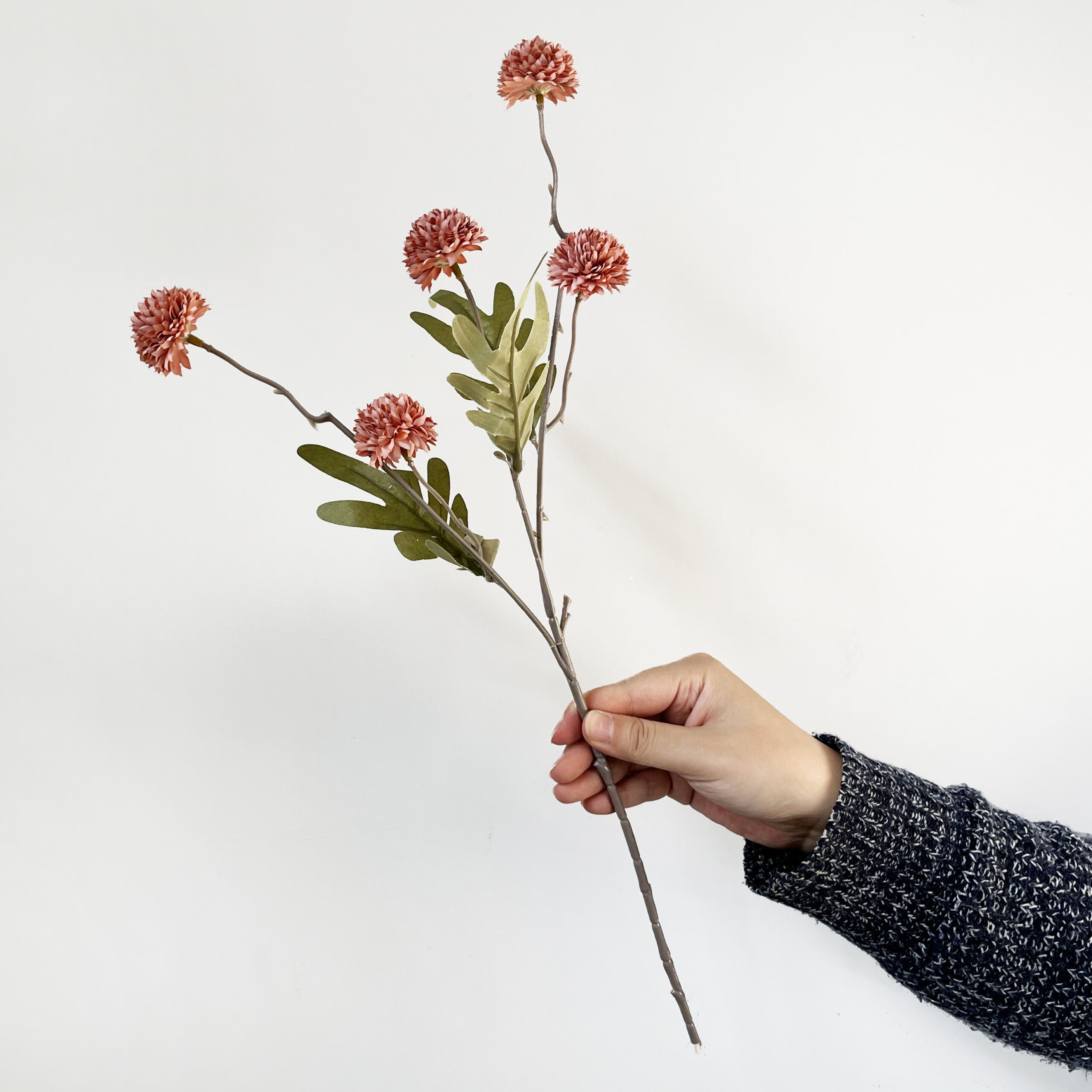 Artificial Autumn Color 5-head Dandelion