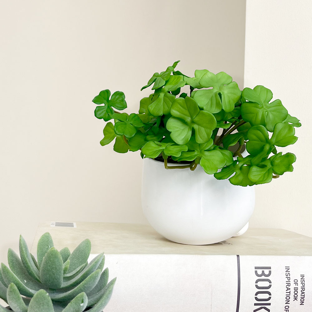 Soft Glue Artificial Plant Green