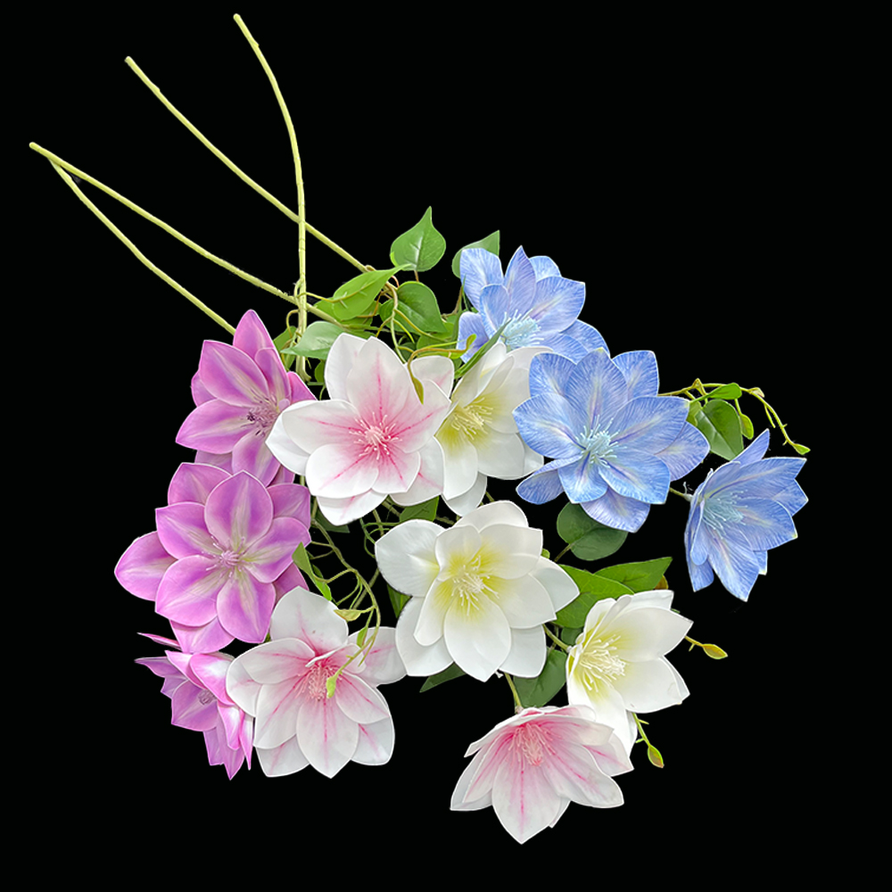 3 Head Iron Wire Lotus