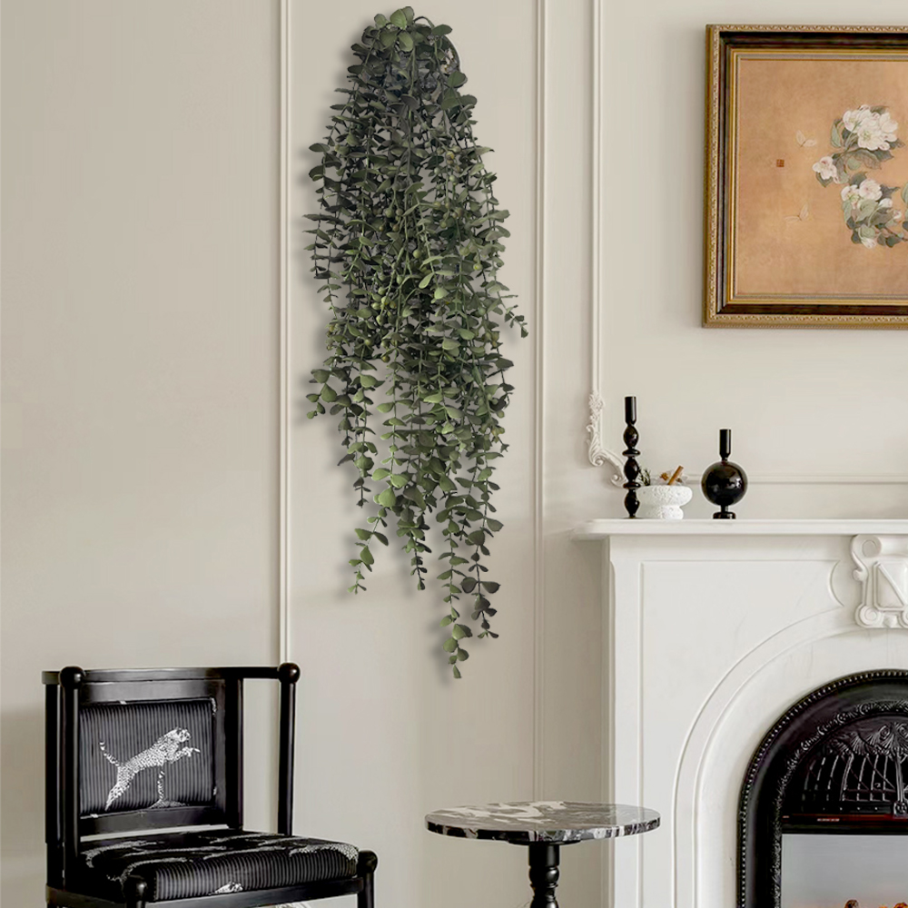 壁挂3 Artificial Eucalyptus with Fruit