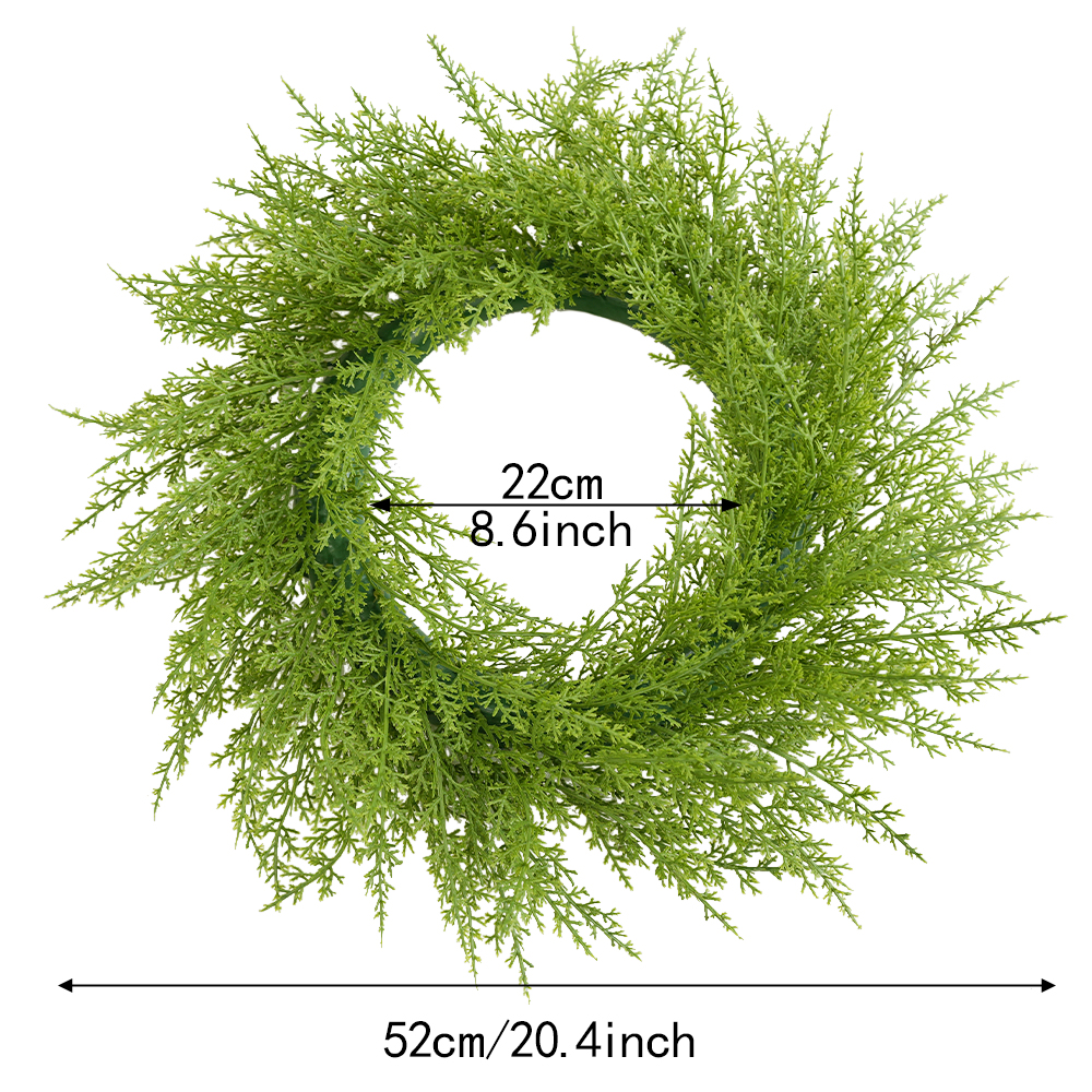 Artificial Christmas garland green