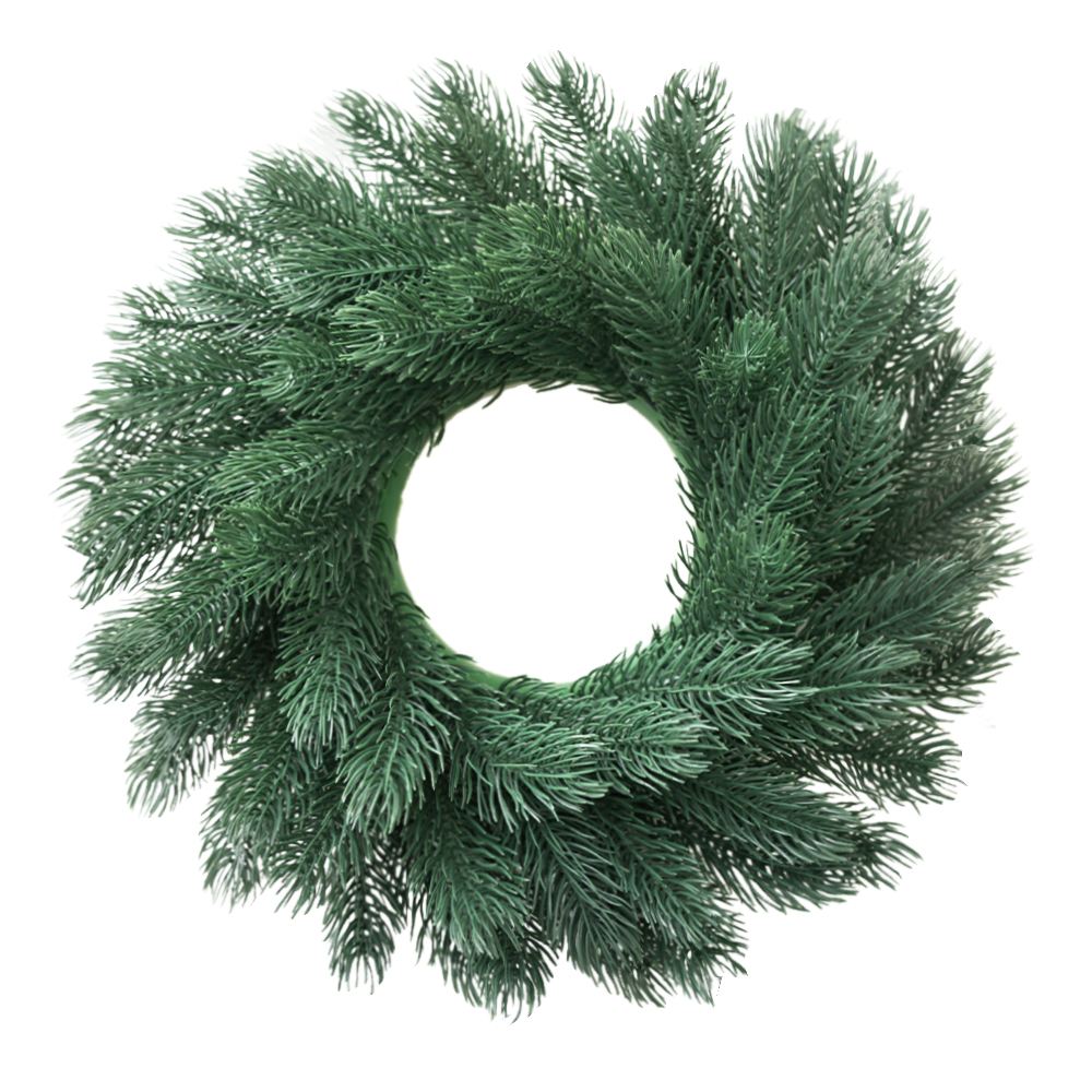Christmas green garland