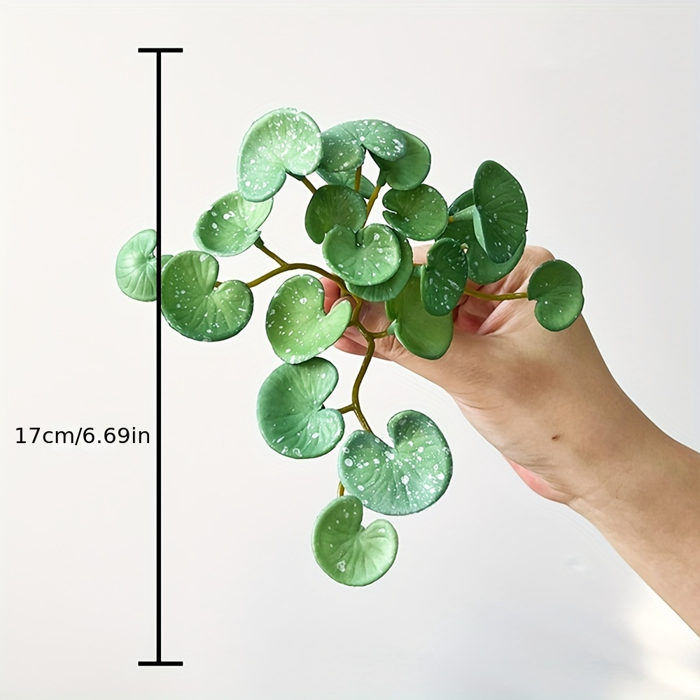 Soft Glue Artificial Plant Green