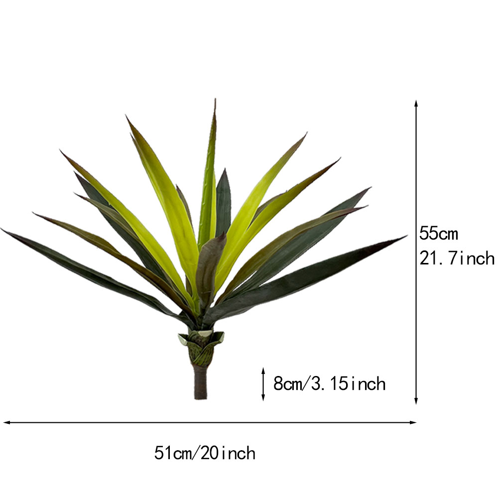 Artificial plant sisal head
