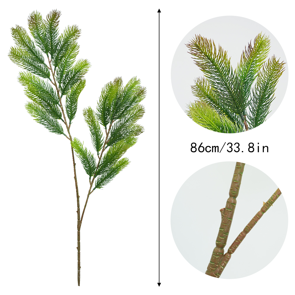 Artificial pine branch