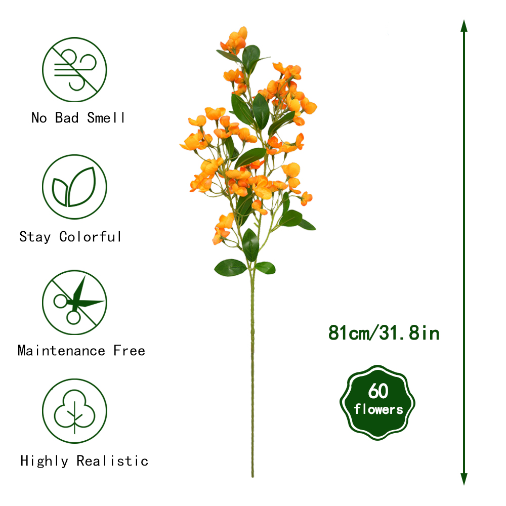 Artificial beauty refers to silk flower