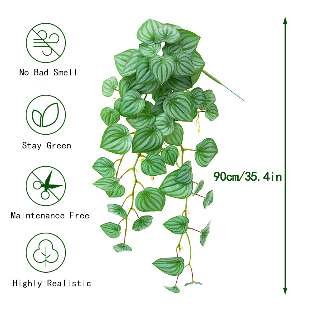 Artificial plant wall hanging