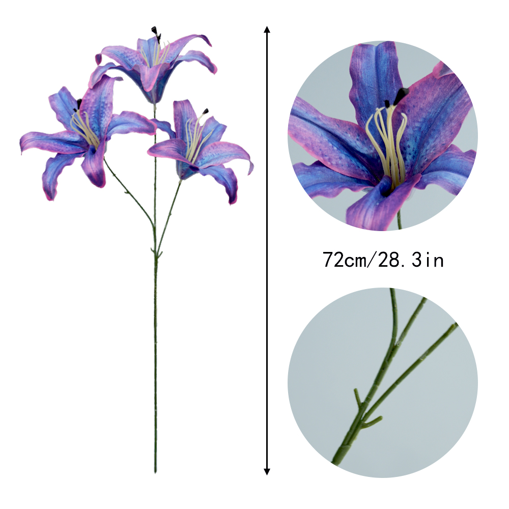Artificial 3 lily