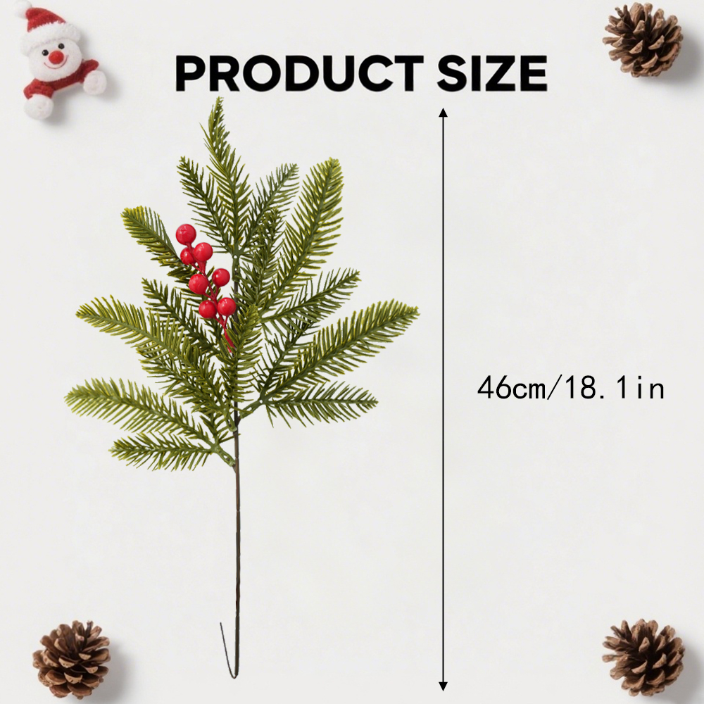 Christmas Floral Pine Cones