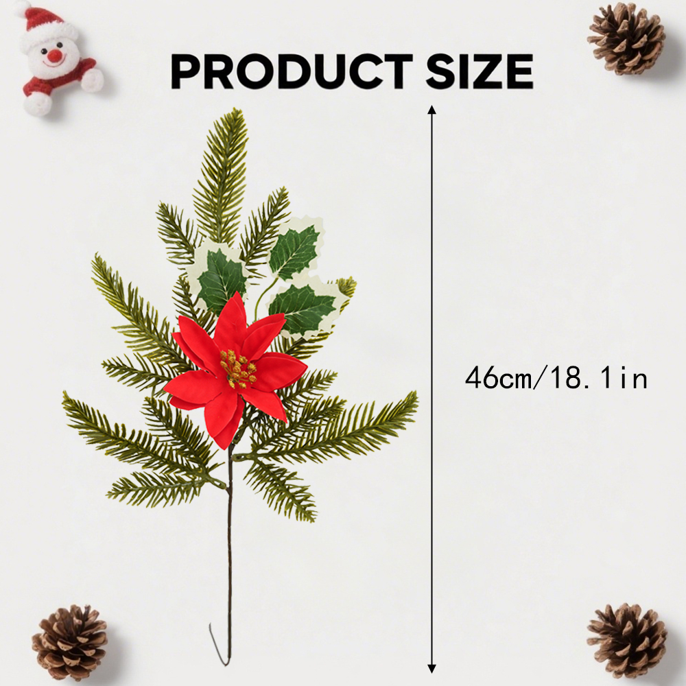 Christmas Floral Pine Cones