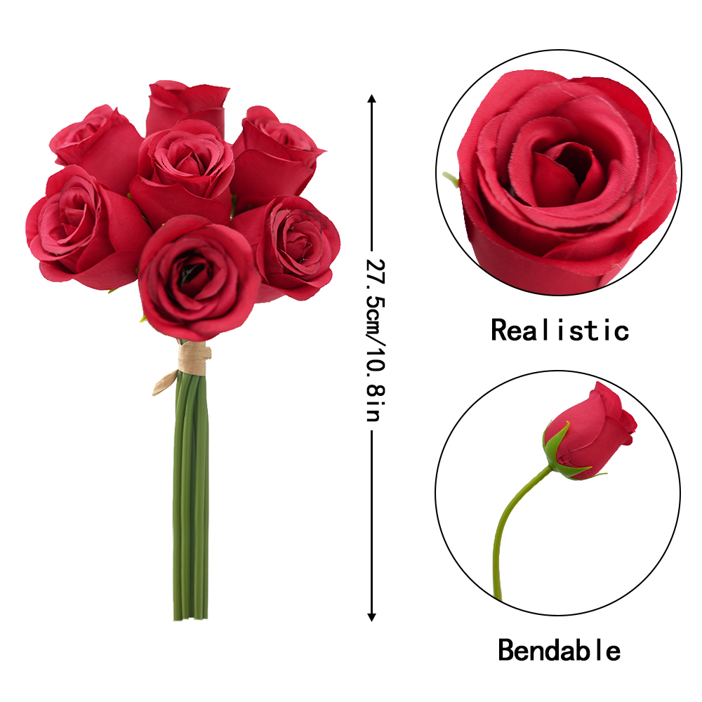 Artificial rose bouquet