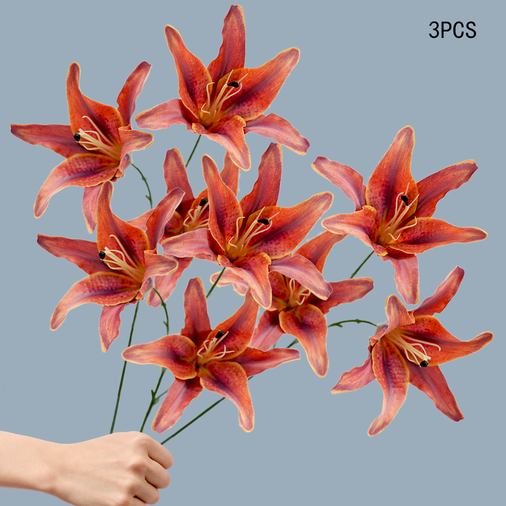 Artificial 3 lily