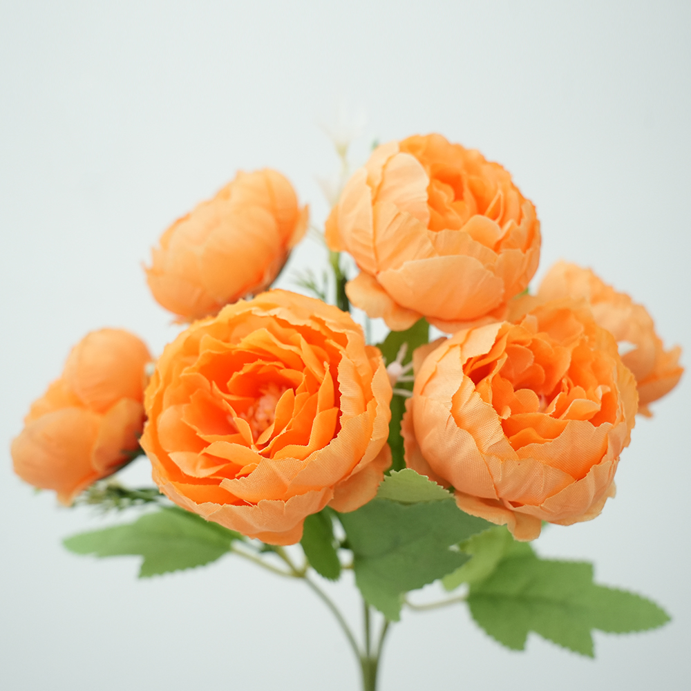 Simulation rose peony bouquet