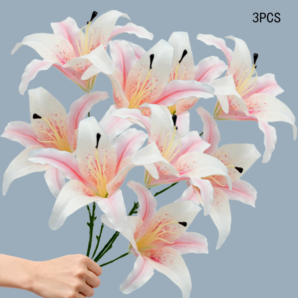 Artificial 3 lily