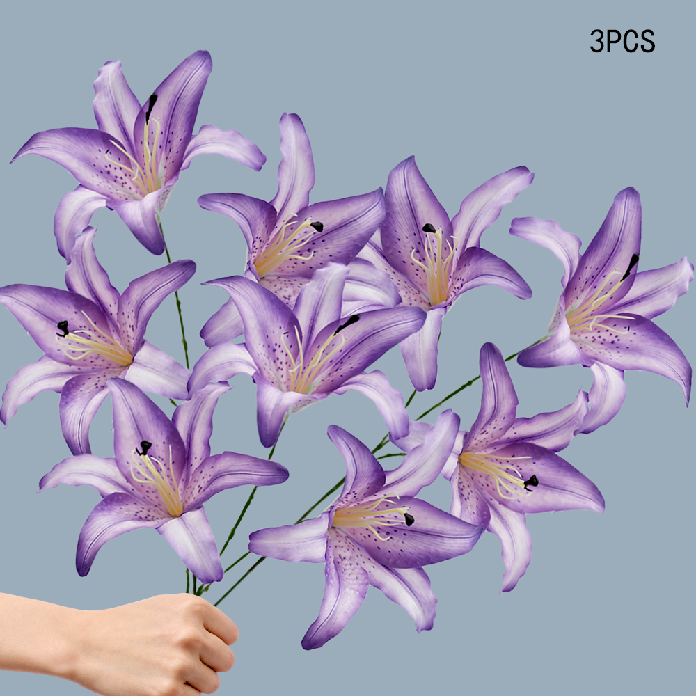 Artificial 3 lily