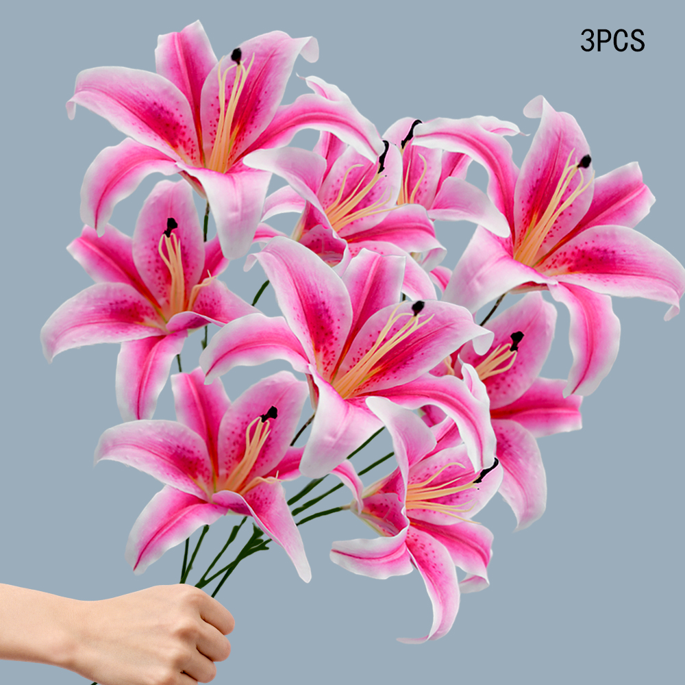 Artificial 3 lily