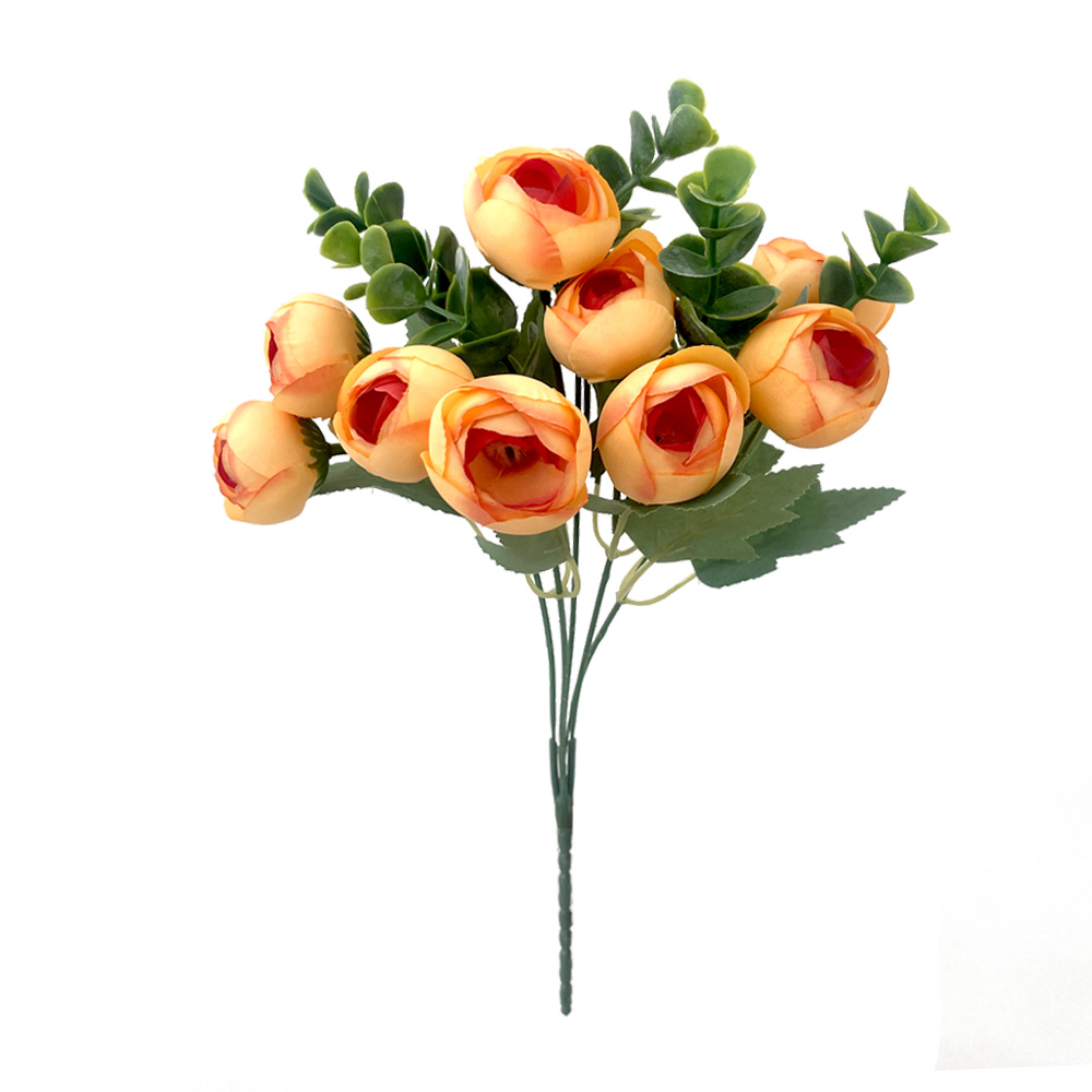 Artificial Flowers Eucalyptus Rose