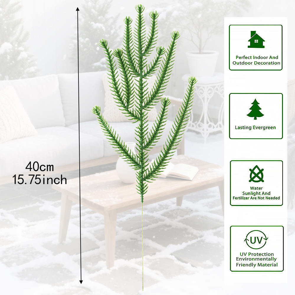 Artificial Norfolk Pine Branches