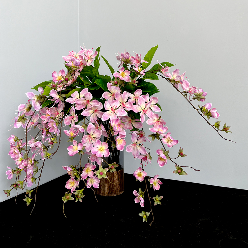 三色组合 Artificial Flower Weeping Silk Jasmine