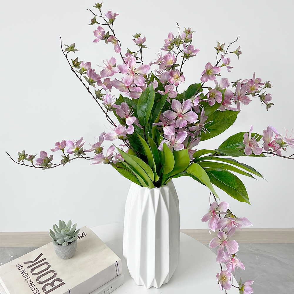 三色组合 Artificial Flower Weeping Silk Jasmine