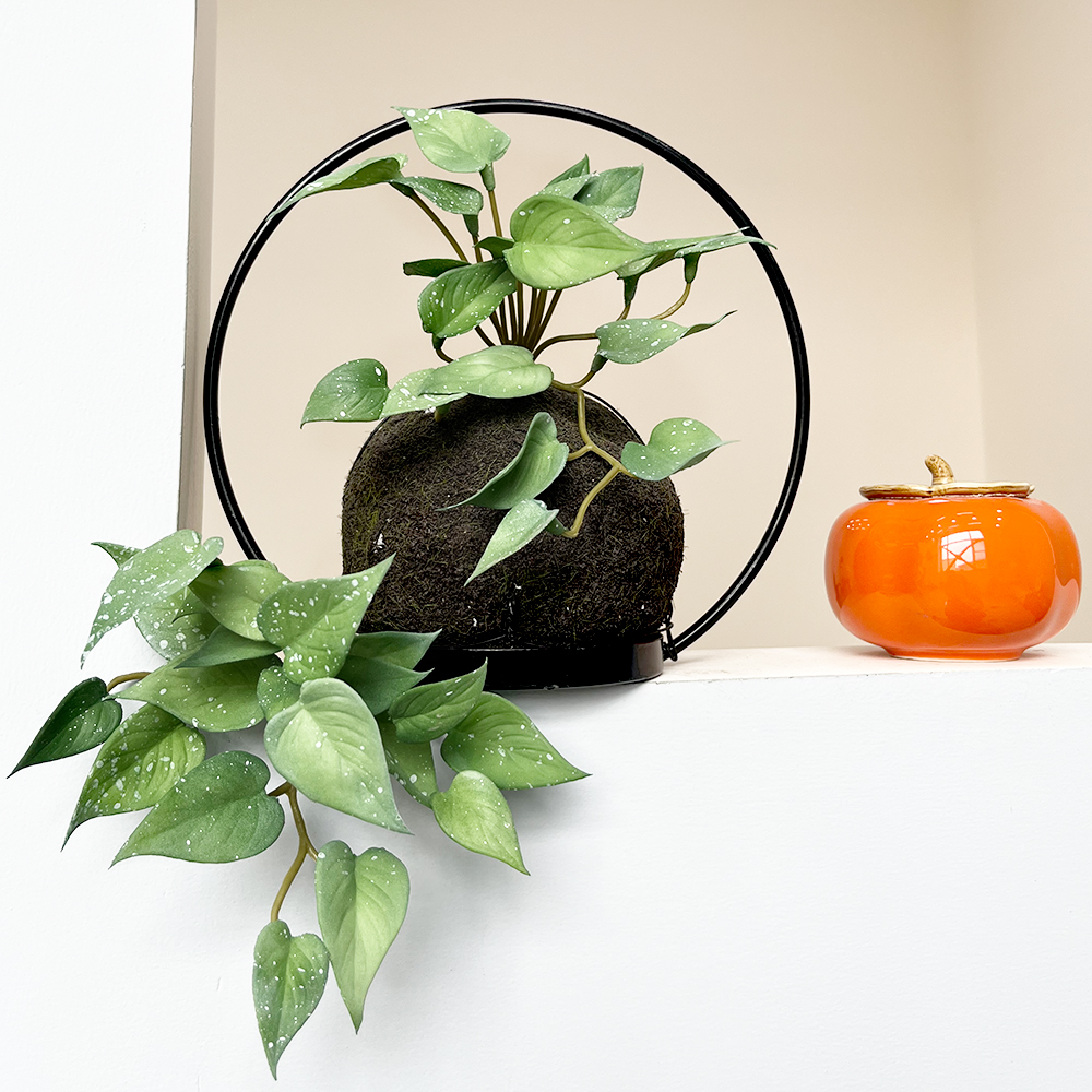 6 Soft Glue Artificial Plant Green