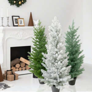 Simulated Christmas pine tree
