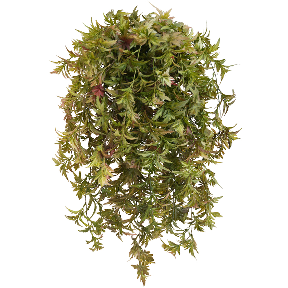 Artificial Plant Red Maple Leaf